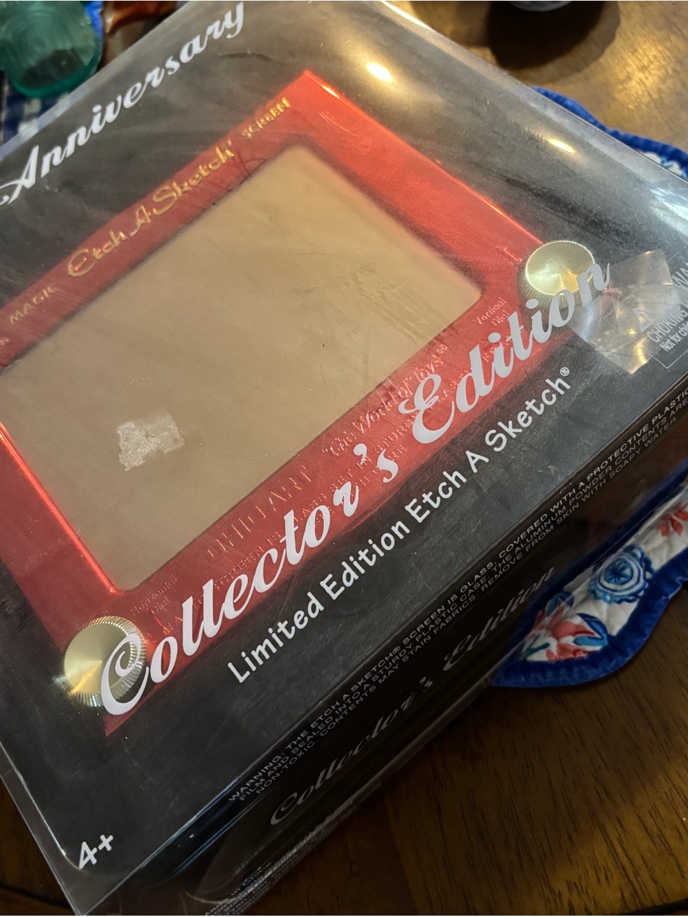 Limited Edition Red Etch A Sketch - Collector's Edition